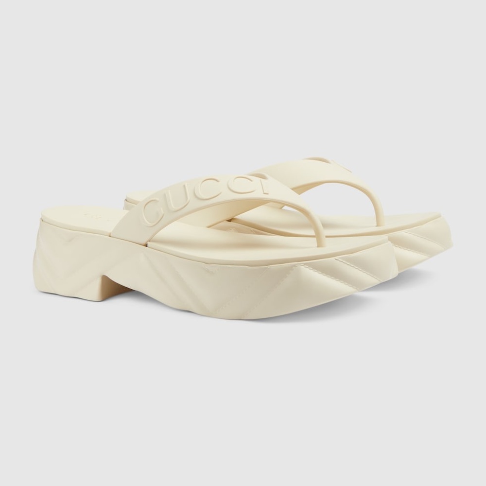 Gucci Women's Cream Sandals